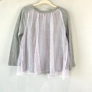 Tea Twirling Tulle Baby Top 3T